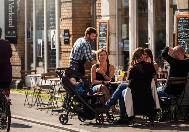 Cafe in Kopenhagen